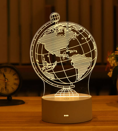 3D Table Night Lamp