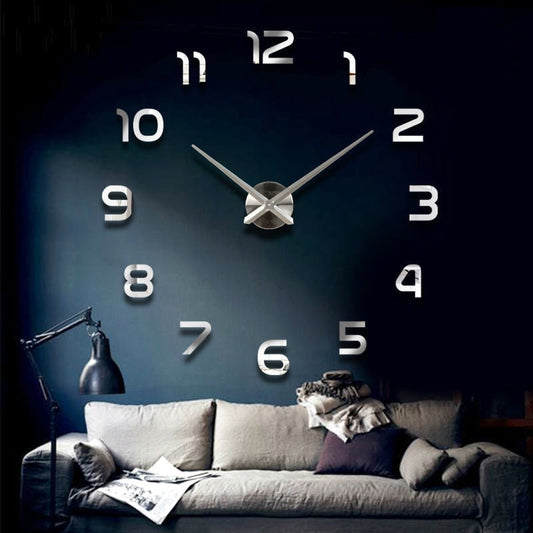 3D Big Size Wall Clock